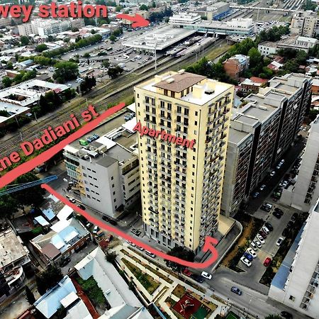 Dadiani Tower Leilighet Tbilisi Eksteriør bilde